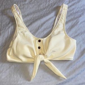 Cupshe front tie bikini top